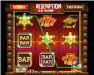 Redemption slot machine kaszinó játék